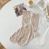 Calcetines Apilados Finos Transpirables Elásticos Rizados Verano Calcetines de Longitud Media Crema Estilo Ballet Rizados Delgados Medias Estilo Japonés