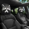 Comercio Exterior de Amazon Halloween Horror Poliéster Funda para Reposacabezas de Coche Resistente a Manchas Resistente al Desgaste Hecho a Medida Envío Directo