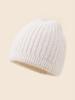 Nuevo Sombrero de Invierno Cálido de Punto para Mujer Estilo Coreano Casual Versátil Estilo Japonés Circunferencia de Cabeza Grande Sombrero de Lana Cálido de Invierno