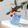 Creativo Hecho a Mano Vidrio Zibo Gallo Grande Adornos Pequeños Productos de Vidrio Pollo Cuco Decoración para el Hogar Artesanías Animales