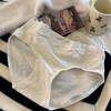 Ropa interior japonesa de algodón puro para niñas, ropa interior sexy con encaje para otoño e invierno, bragas de entrepierna de algodón puro para niñas estudiantes