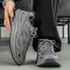 Zapatos atléticos para hombre, nueva colección otoño 2026, tenis para hombre con parte superior de malla, estilo casual versátil, transpirables y modernos