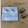 Cabeça de Resfriamento a Água para Laptop Micro Alumínio Pequeno Cabeça Fria Radiador de Chip Pequeno Fino Tubo de Reposição da Cabeça Fria