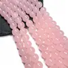 Cuentas de cristal de 10 mm color jade imitación, pulsera tejida a mano con agujero pasante, collar, joyería de moda DIY, cuentas sueltas, accesorios