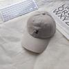 Gorra Estilo Coreano Nuevo Modelo Principios de Otoño Bordado de Dinosaurio Pequeño Gorra de Béisbol de Copa Suave para Mujeres con Circunferencia de Cabeza Grande, Gorra de Pico de Pato de Pareja de Gama Alta