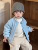 Jaquetas Grossas de Outono e Inverno para Crianças 2026 Novo Estilo Coreano Roupas Infantis Roupas de Outono e Inverno para Bebês Conjuntos de Lã para Meninos