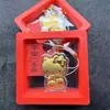 Novo chaveiro pingente mini gato KT dourado, presente para namorada ou melhor amiga, chaveiro de bolsa, chaveiro de carro, atacado direto da fábrica