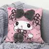 Almohada Kulomi Sanrio Almohada de Animación Secundaria Almohada de Dormitorio Cojín Lumbar de Oficina Cumpleaños de Estudiante