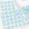 Novos acessórios de flor de três pétalas galvanizados para unhas diy capa de celular decorações de unhas pacote de materiais brinco patch