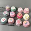 100 piezas/caja soporte de papel para hornear pasteles taza para cupcakes papel para envolver snow mei niang soporte de papel para alimentos taza para muffins