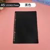 Capa para Caderno A4 com Folhas Soltas Capa para Encadernação de Documentos Binder de 30 Furos Caderno B5 Manual Capa Removível para Folhas Soltas