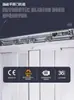 Motor de Puerta con Sensor Automático Anti-Descarrilamiento Silencioso de Alta Resistencia Juego Completo Controlador Eléctrico para Puerta Corredera de Cristal