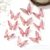 Mariposa Colorida Dorada Estéreo 3D Libro Paquete Completo de Materiales Regalo Hecho a Mano DIY para Mejor Amigo y Novia