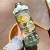 Botella de Agua Deportiva para Hombre de Gran Capacidad 2000ml Fitness al Aire Libre Taza Portátil Grande Resistente a Altas Temperaturas Botella Ton-Ton Verano