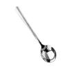[Nueva Cuchara 2025] Nueva Cuchara de Acero Inoxidable de Lujo Accesible para Comer y Beber Vajilla Doméstica Cuchara Redonda de Mango Largo para Estudiantes