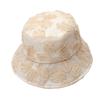 Sombrero de Pescador con Flor de Encaje para Mujer, Sombrero de Sol de Verano, Sombrero de Sol de Malla, Sombrero de Ala Ancha Cubre Rostro Estilo Retro