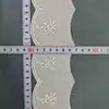 Tecido de Renda Rayon 3-7cm Bordado Perfurado Roupas Renda Lingerie Roupas Infantis Acessórios de Renda Pode Ser Tingido