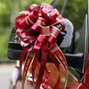 Suprimentos de casamento carro de casamento arranjo de flores fita decoração laço mão flor quarto de casamento decoração suprimentos de casamento