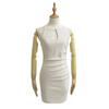 Vestido tipo chaleco con tirantes y diseño francés para mujer, estilo Pure Desire Yujie, verano 2025, falda corta con cintura y cadera