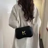 Bolsas Femininas Transfronteiriças 2026 Nova Moda Tendência Estilo Coreano Bolsa Quadrada Pequena Versátil Simples Elegante Bolsa de Ombro Transversal Tendência