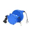 Caja azul pesca cuerda de mano perdida protector cuerda de caña rebote automático zapatilla de pescado pesca objeto grande caja de pesca cuerda de mano perdida