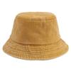 Sombrero de Pescador Retro de Algodón Puro Lavado Personalizado para Hombres y Mujeres en Primavera, Otoño y Verano Estilo Coreano Moderno Estilo Japonés Protección Solar Sombrilla Sombrero de Cubeta al por Mayor