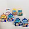 Nova Bolsa Escavadeira Jardim de Infância Meninos e Meninas Leve Mochila Pequena Infantil Para Sair Bebê Bolsa de Carro de Engenharia