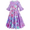 2022 Magic Full House infantil Isabella princesa vestido meninas Encanto vestido bolsa vestido flor