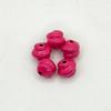 Divertido Cuentas Baba Cuentas Crema Aleación Pintura Horneada Agujero Recto Material Cuentas Pulsera Bolsa Colgante Accesorios de Joyería DIY