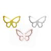 Joia Borboleta Oca para Nail Art Liga Metálica Patch Decoração Ouro Rosé Vintage Pacote de Material DIY Patch Borboleta para Nail Art