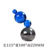 Escultura Abstrata Simples de Luxo Leve com Pontos de Bola Empilhados Modelo para Sala de Vendas de Escritório Decoração de Pousada Decorações de Arte