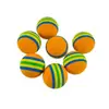 Grade de bola de sino de plástico colorido bola oca som provocando bola de gato suprimentos para animais de estimação de brinquedo de gato de oi mordida
