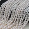 Perlas de Agua Dulce Naturales 2-9mm Enhebradas Cuentas de Arroz Grano Semi-Terminado Forma de Grano Cuentas Sueltas Cadena Joyería Hecha a Mano Accesorios DIY