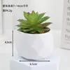 Venta al por mayor de plantas suculentas artificiales, lote mixto de plantas suculentas en maceta diamante, ventas directas de fábrica, decoraciones de plantas verdes para oficina