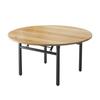Mesa Redonda Grande Plegable de Madera Maciza Engrosada Mesa Panel Mesa de Comedor para 15 Personas 20 Mesas de Comedor con Plato Giratorio 10 Tableros Redondos para el Hogar