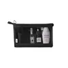 Bolsa de Maquillaje Triangular Transparente Personalizada para Viaje, Neceser Multifuncional de Gran Capacidad, Bolsa Portátil de Almacenamiento para Maquillaje y Cuidado de la Piel