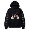 Sudadera con capucha y estampado de anime japonés Naruto para hombre y mujer, nueva chaqueta de pareja