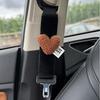 Funda Protectora para Cinturón de Seguridad de Coche Cubierta Protectora Corazón Decorativa Cinturón de Seguridad Universal para Todas las Estaciones de Mujer Gama Alta para Niños Antiahogo