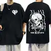 Camiseta Gráfica con Estampado de Rapper Juice Wrld para Hombre Hip Hop Retro