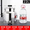 Barril de Aceite de Acero Inoxidable 304, Barril de Vino, Contenedor de Aceite de Cacahuete Comestible con Tapa, Lata Engrosada Sellada, Barril de Leche con Grifo, 100 Jin 50