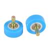 Roda de pressão da máquina de revestimento roda redonda ponta de roda redonda transmissão de silicone roda de nylon acessórios para marcenaria da máquina de revestimento com rolamento roda de borracha revestimento