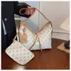 2026 Nova Moda Europeia e Americana Versátil Bolsa de Ombro com Design de Monograma, Bolsa de Trabalho Elegante Color-Blocking, Bolsa Tote Vintage de Grande Capacidade