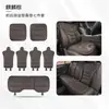 Adecuado para cojín de asiento de coche BMW Serie 3 Serie 5 Serie 7 Serie 3 Serie 5 X1 X3 X5 X7 Cuatro estaciones Cuero Nappa Transpirable Cojín de asiento