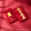 Adesivo de Celular Dourado para Sucesso Acadêmico, Amuleto de Buda Estilo Chinês, Palavras Inspiradoras para Sucesso nos Exames, Presente Cultural e Criativo