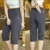 Pantalones Cortos de Seda de Hielo Estilo Coreano para Hombre, Sueltos, Rectos, Transpirables, a la Rodilla, para Verano, Frescos, Cintura Elástica, Casual