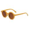 Nuevas Gafas de Sol de Moda para Niños Montura Redonda Lindas Gafas de Sol para Bebé Anti-ultravioleta Celebridad de Internet Mismo Estilo Sin Daño Ocular Protector Solar
