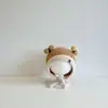 Chapéu de bebê para outono e inverno, gorro de bebê, chapéu de inverno quente com proteção para as orelhas para meninos e meninas, chapéu fofo de pelúcia para crianças