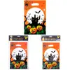 Novo Halloween Cartoon Abóbora Lanterna Perolado Saco de Presente Festa de Aniversário Infantil Aniversário Saco de Doces Saco de Presente de Volta