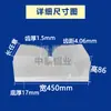 Disipador de calor de perfil de aluminio Máquina CNC de alta potencia Aletas electrónicas Aleación de aluminio Placa de aluminio Aleta de alta densidad Diente Radiador