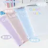 Bolsa Transparente Insertable para Carpeta de Anillas A4 de Alto Valor Portadocumentos Almacenamiento de Exámenes Bolsa de Almacenamiento para Cheques Materiales de Estudio